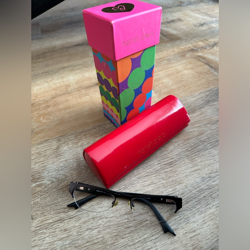 Manish Arora Semi Rimless Eyeglasses